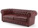 Attēls  Izvelkams ādas dīvāns CHESTERFIELD 3R