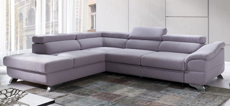 Attēls  Ādas stūra dīvāns LAGOS