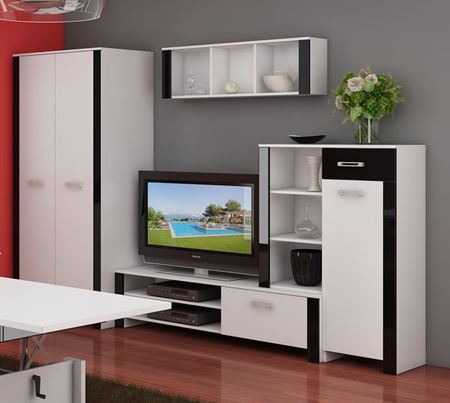 Attēls  Skapītis HUGO HUG-06 (glancēts)(2 krāsas)