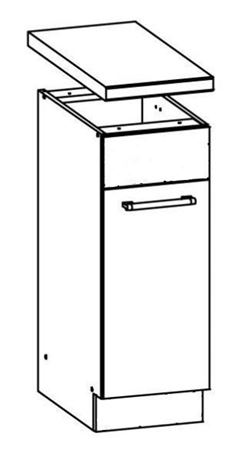 Attēls  Skapītis MILO S40ct
