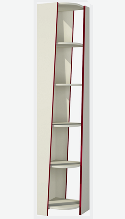 Attēls  Grāmatu plaukts TEDDY SZ-1D0 (Sakura)