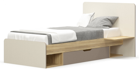 Attēls  Gulta LAMI 1s/90 (90 cm)