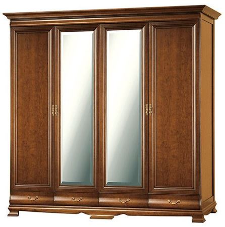 Attēls  Skapis ar spoguli NEPTUN N-4D