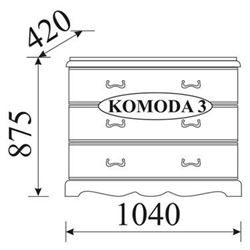 Attēls  Kumode OL-TAR 3