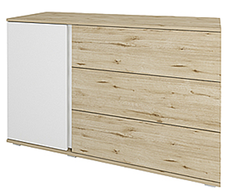 Attēls  Kumode 1d3s LAURA