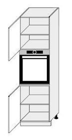 Picture of Шкаф для встраеваемой бытовой техники EMPORIUM D14/RU/2D