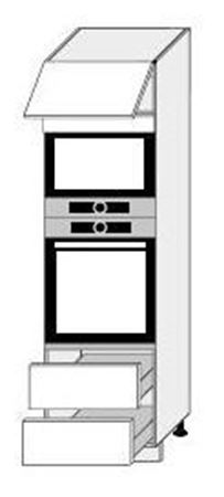 Attēls  Skapis iebūvējamai tehnikai EMPORIUM D14/RU/2M 284