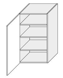 Attēls  Virtuves skapītis PLATINIUM W4/50