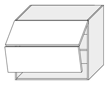 Attēls  Virtuves skapītis PLATINIUM W8B/90 AVENTOS