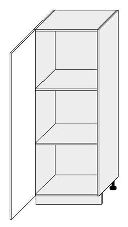 Attēls  Skapis iebūvējamai tehnikai PLATINIUM D5D/60/154