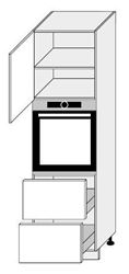 Изображение Шкаф для встраеваемой бытовой техники PLATINIUM D14/RU/2M 356