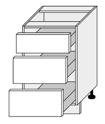 Изображение Кухонный шкафчик QUANTUM D3M/50 (METAL BOX)