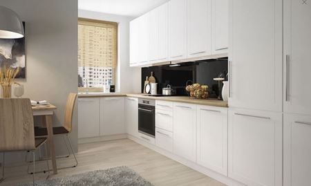 Attēls  Virtuves iekārta QUANTUM Nr. 3 (Balta matēta)