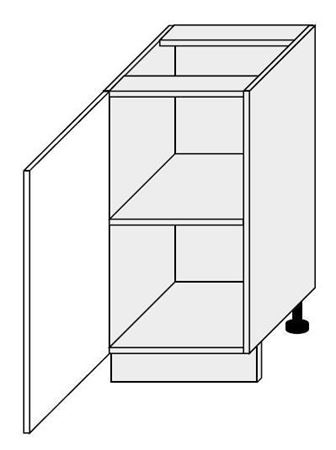 Attēls  Virtuves skapītis MALMO D1D/40