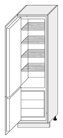 Attēls  Skapis iebūvējamai tehnikai ESSEN D14/DL/60/207