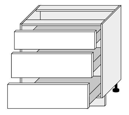 Picture of Кухонный шкафчик ESSEN TREND D3SE/80
