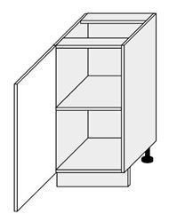 Attēls  Virtuves skapītis SILVER D1D/40