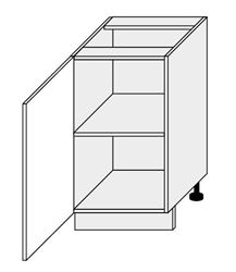 Attēls  Virtuves skapītis SILVER D1D/45