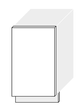 Attēls  Panelis iebūvējamai tehnikai SILVER ZM/45 FRONT