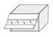 Attēls  Virtuves skapītis SILVER W4BS/60 LAM