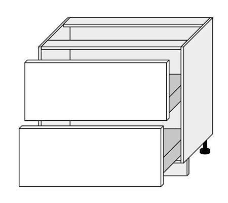 Attēls  Virtuves skapītis SILVER D2M/90