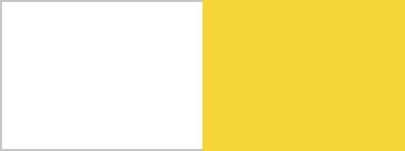 Белый/Жёлтый