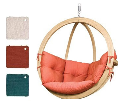 Attēls  Iekarināms šūpuļkrēsls MO 170 (3 krāsas)