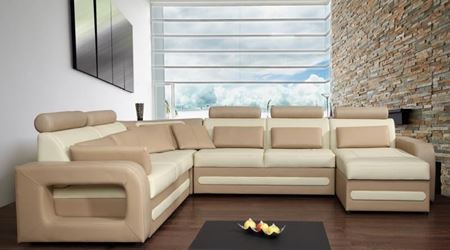 Picture of Кожанный угловой диван SKIPPER C