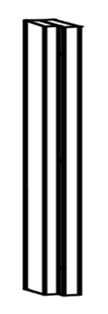 Attēls  Sānu panelis TIFFANY T30