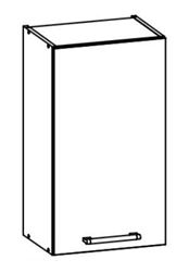 Attēls  Skapītis MODENA MD3/G40 TAFLA (Rijeka gaiša)