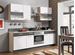 Picture of Кухонный шкафчик для духовку MODENA MD17/D60S1 (Белый/Графит)