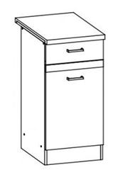 Attēls  Virtuves skapītis ELIZA EZ11/D40S1 (2 krāsas)