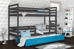 Изображение Двухъярусная кровать JACEK 3 190 см (5 расцветок) Серый