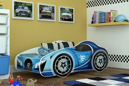 Attēls  Bērnu gulta CARS (140 cm)