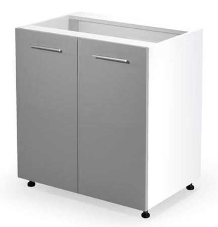 Attēls  Skapītis VENTO D-80/82 (Pelēks)