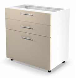 Attēls  Skapītis VENTO D3S-80/82 (Bēšs)