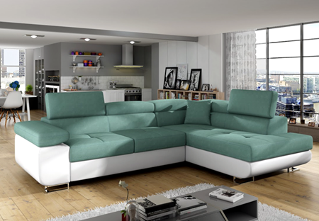 Picture of Угловой диван ANTON P (3. категория) Ткань/Эко кожа