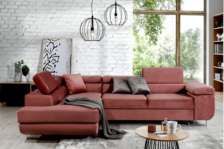 Attēls  Stūra dīvāns ANTON L (4. kategorija)