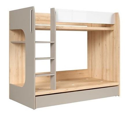 Attēls  Divstāvu gulta NAMEK LOZ1S/90/P (80 cm)