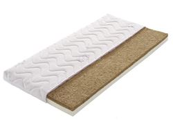 Attēls  Matracis DOLMAR 80x195x8 (Porolons/Kokoss)