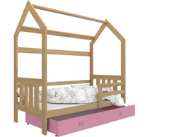 Attēls  Bērnu gulta DOMEK 2 190 cm (Priede)