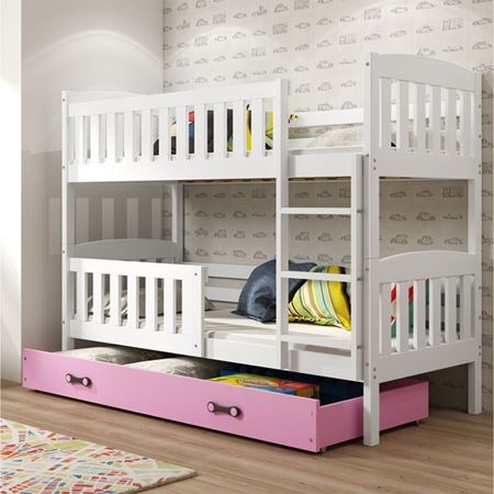 Picture of Двухэтажная кровать KUBUS 200 Белый (5 расцветок)