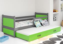 Attēls  Divvietīga gulta RICO 190 Grafīta (5 krāsas)