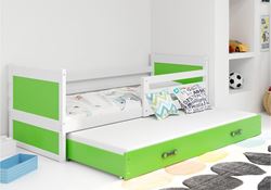 Attēls  Divvietīga gulta RICO 190 Balta (5 krāsas)