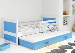 Attēls  Divvietīga gulta RICO 200 Balta (5 krāsas)