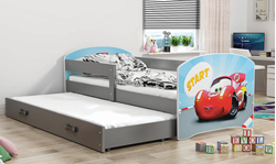 Изображение Двухместная кровать LUKI 160 Графит (9 расцветок)