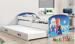 Изображение Двухместная кровать LUKI 160 Белый (9 расцветок)