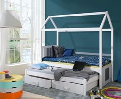 Изображение Детская двухместная деревянная кровать JONAS