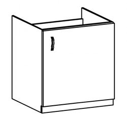 Изображение Кухонный шкафчик для встраеваемой бытовой техники ROYAL D60Z (P/L)