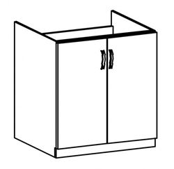 Изображение Кухонный шкафчик для встраеваемой бытовой техники ROYAL D80Z